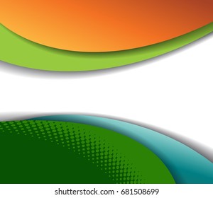 Professional business design layout template or corporate banner design. Magazine cover, publishing and print presentation. Abstract vector background.