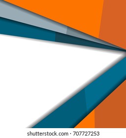 Professional business design layout template or corporate banner design. Magazine cover, publishing and print presentation. Abstract vector background.
