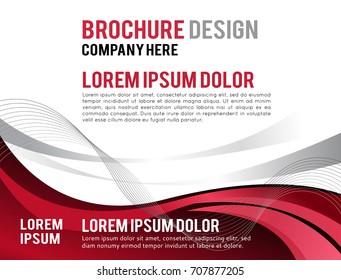 Professional business design layout template or corporate banner design. Magazine cover, publishing and print presentation. Abstract vector background.