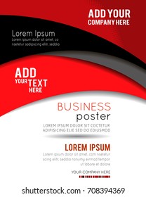 Professional business design layout template or corporate banner design. Magazine cover, publishing and print presentation. Abstract vector background.