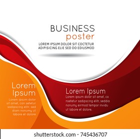 Professional business design layout template or corporate banner design. Magazine cover, publishing and print presentation. Abstract vector background.
