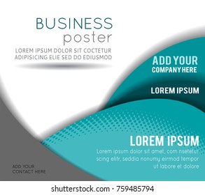 Professional business design layout template or corporate banner design. Magazine cover, publishing and print presentation. Abstract vector background.