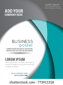 Professionelle Business Design Layout Vorlage oder Corporate Banner Design. Zeitschriftencover, Verlag und Printpräsentation. Abstrakter Vektorhintergrund.