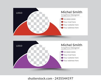 Professional Business Email Signature Template Design