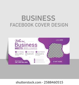 Professional Business Facebook Cover Template