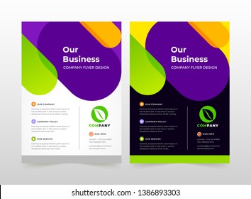 Professional Business Flyer Design Illustrations