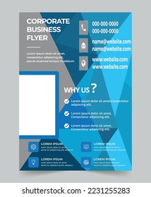 Professional business flyer design template for business