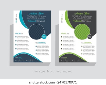 professional business flyer design and template 