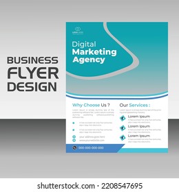 Professional business flyer design for your business