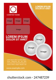 Professional business flyer template 