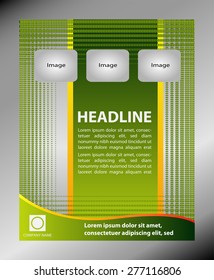 Professional business flyer template 