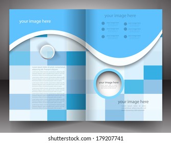 Professional business flyer template brochure