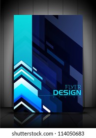 Professional business flyer template or corporate banner design, can be use for publishing, print and presentation. EPS 10.