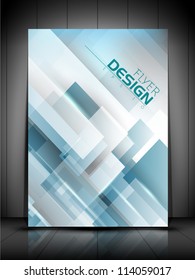 Professional business flyer template or corporate banner design, can be use for publishing, print and presentation. EPS 10.