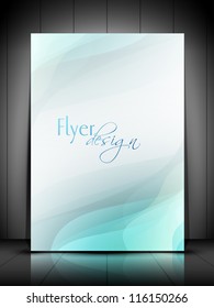 Professional business flyer template or corporate banner design, can be use for publishing, print and presentation. EPS 10.