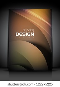 Professional business flyer template or corporate banner design, can be use for publishing, print and presentation. EPS 10.