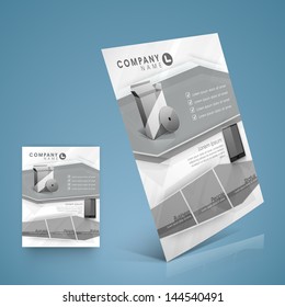 Professional business flyer template or corporate banner design, can be use for publishing, print and presentation.