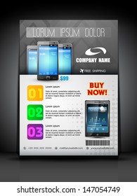 Professional business flyer template or corporate banner design, can be use for publishing, print and presentation. 