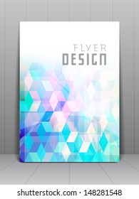 Professional business flyer template or corporate banner design, can be use for publishing, print and presentation. EPS 10. 