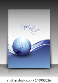 Professional business flyer template or corporate banner design, can be use for publishing, print and presentation.