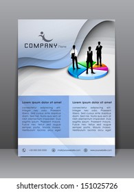 Professional business flyer template or corporate banner design, can be use for publishing, print and presentation.