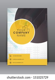 Professional business flyer template or corporate banner design, can be use for publishing, print and presentation.