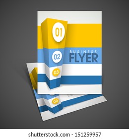 Professional business flyer template or corporate banner design, can be use for publishing, print and presentation. 