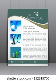 Professional business flyer template or corporate banner design, can be use for publishing, print and presentation