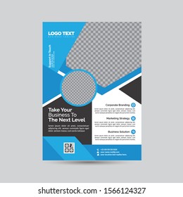 Professional business flyer template or corporate Flyer design,