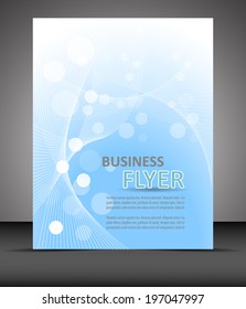 Professional business flyer template or corporate banner/design for print, publishing or presentation 