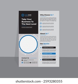 "Professional Business Flyer Template for Corporate Marketing"