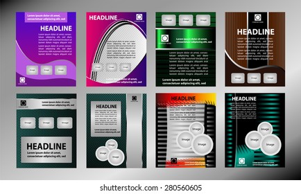 Professional business flyer template or corporate banner design 