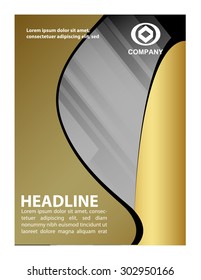 Professional business flyer template or corporate banner design
