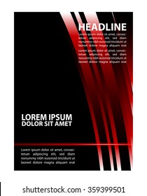 Professional business flyer template or corporate banner design, can be use for publishing, print and presentation
