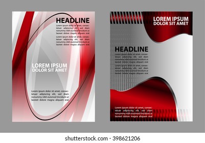 Professional business flyer template or corporate banner design
