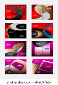 Professional business flyer template or corporate brochure design

