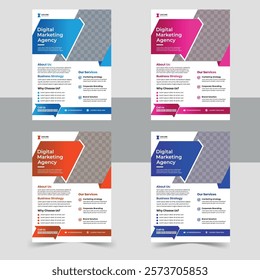 Professional Business Flyer Template | Modern, Customizable Design for Corporate, Marketing, and Events | Print-Ready | PSD-AI.