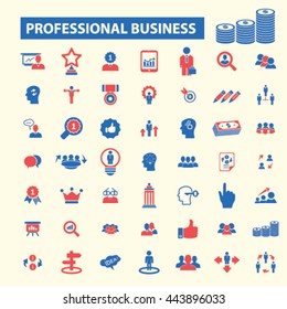 professional business icons