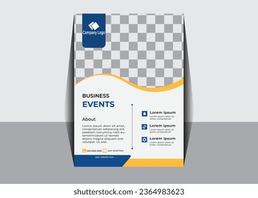 Volante de plantilla de diseño profesional de diseño de negocio. Utilice esta plantilla para ayudar a su empresa a expandirse.