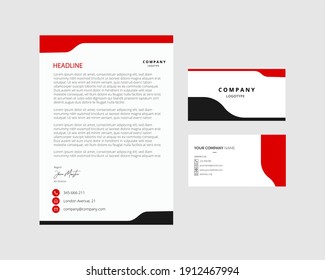 professional business letterhead template collection