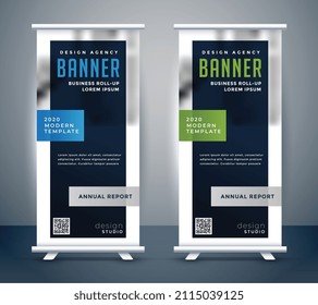 professional business roll up banner design