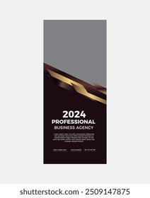 Professional Business Roll-up Banner Design Template Corporate and Modern Marketing Banners