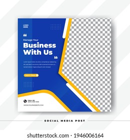 Professional Business Social Media Post