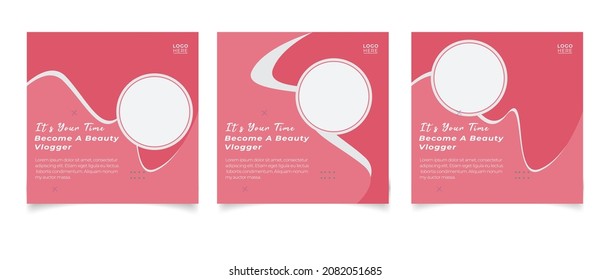 Professional business social media post template