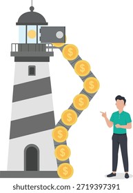 Professional Business Startup Launch and Creative Innovation Concept