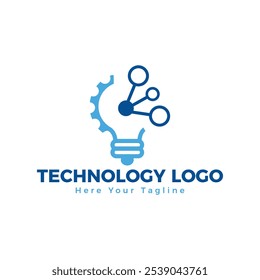 Profesional Tecnología de negocios Logotipo Vector Plantilla