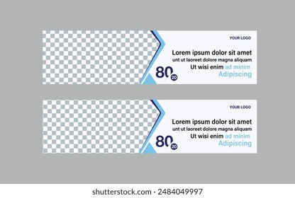 professional business web banner tamplate design 