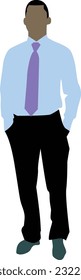 professional businessman in his field