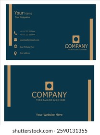 professional bussines card in illustrator