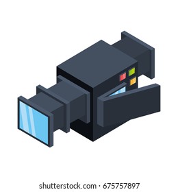Professional camcorder 3D